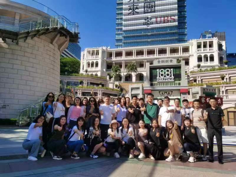 公司獎勵百萬銷售去香港旅游